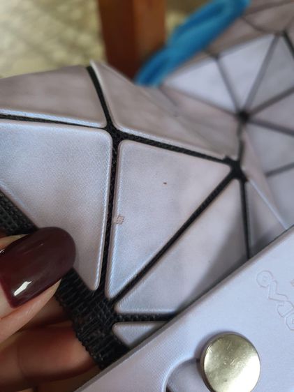 กระเป๋า Bao Bao สีม่วงพาสเทล รูปที่ 11