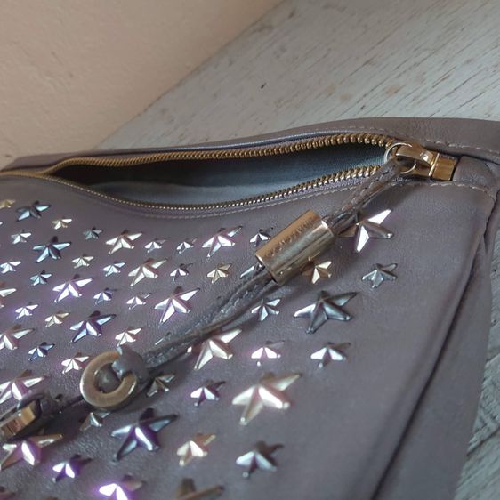 กระเป๋าทรงครัช Jimmy Choo แบรนด์แท้  รูปที่ 11