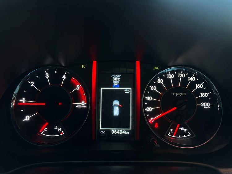 Toyota Fortuner 2019 2.8 TRD Sportivo 4WD Utility-car ดีเซล ไม่ติดแก๊ส เกียร์อัตโนมัติ ขาว รูปที่ 3