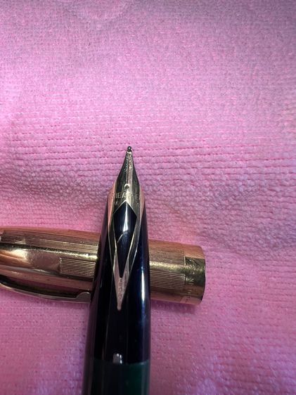 Vintage Sheaffer PFM V (pen for men) snorkel fountain pen with 14K solid gold M nib รูปที่ 5