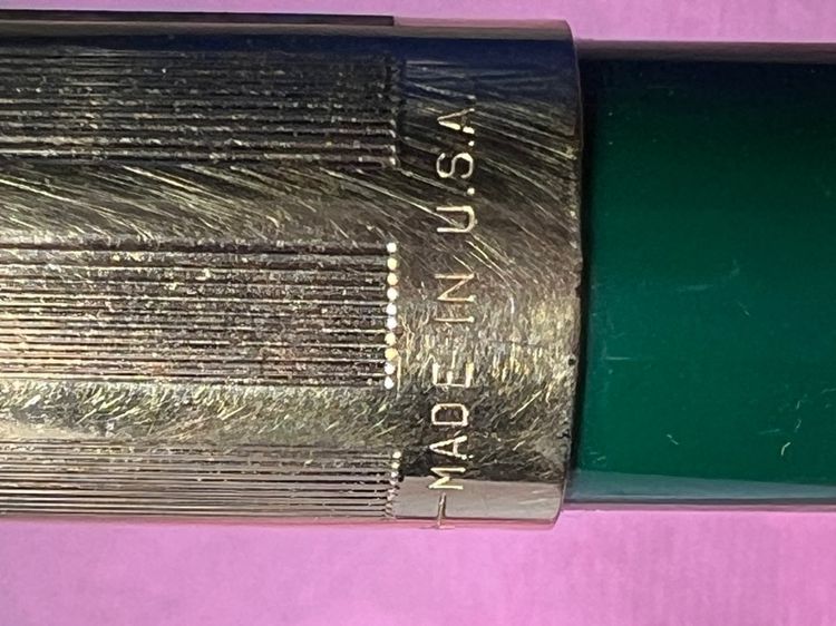 Vintage Sheaffer PFM V (pen for men) snorkel fountain pen with 14K solid gold M nib รูปที่ 2