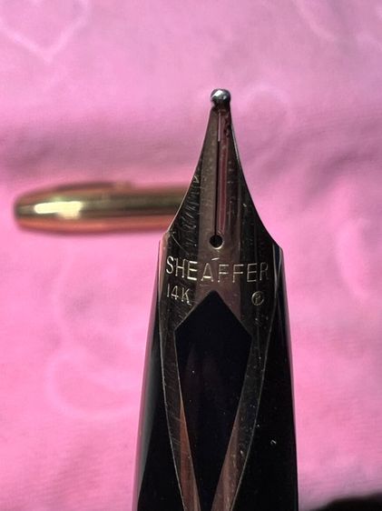 Vintage Sheaffer PFM V (pen for men) snorkel fountain pen with 14K solid gold M nib รูปที่ 8