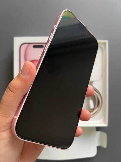 iPhone 15 128GB Pink สุขภาพแบต 100 ครบกล่อง ประกันถึงเมษา รูปที่ 16