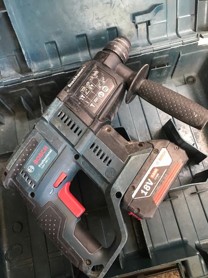 สว่านเจาะแย๊ก3ระบบ แบตเตอรี่ 18 โวลต์ BOSCH GBH 180-Llสภาพดีพร้อมใช้งาน รูปที่ 2
