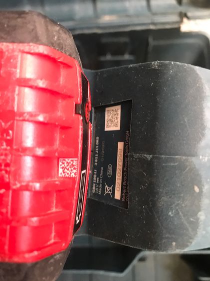 สว่านเจาะแย๊ก3ระบบ แบตเตอรี่ 18 โวลต์ BOSCH GBH 180-Llสภาพดีพร้อมใช้งาน รูปที่ 6