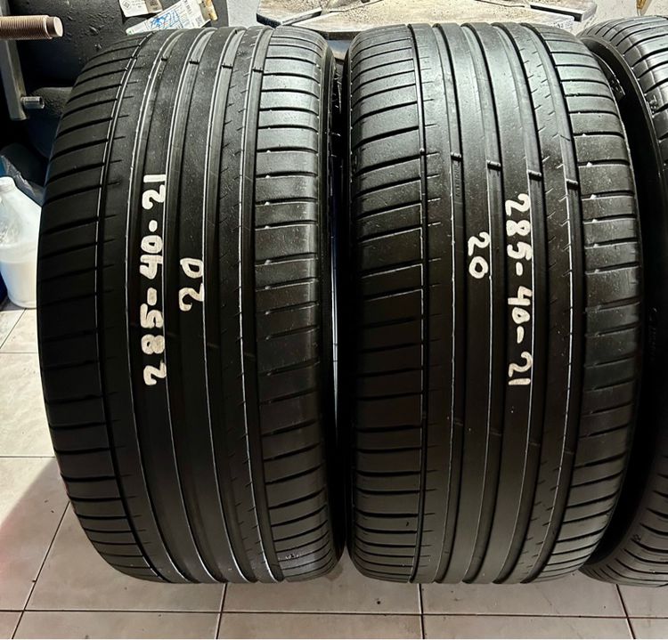 MICHELIN 285 40 21 มือสอง4เส้น รูปที่ 6