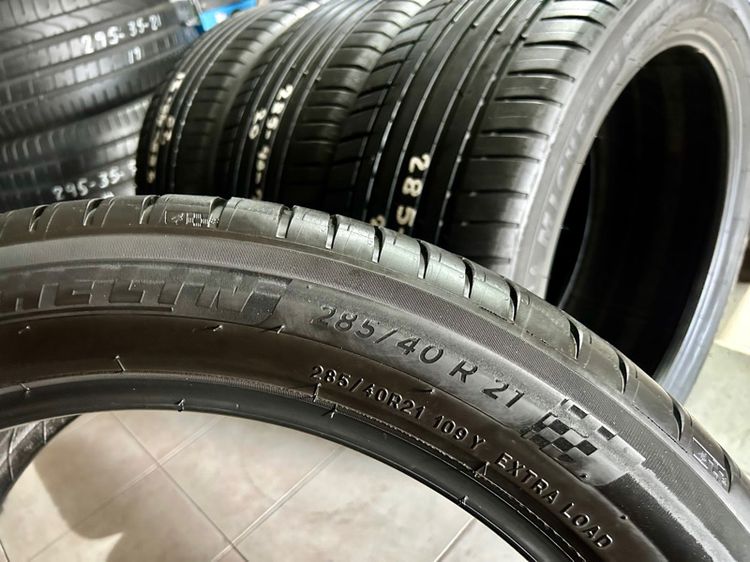 MICHELIN 285 40 21 มือสอง4เส้น รูปที่ 4
