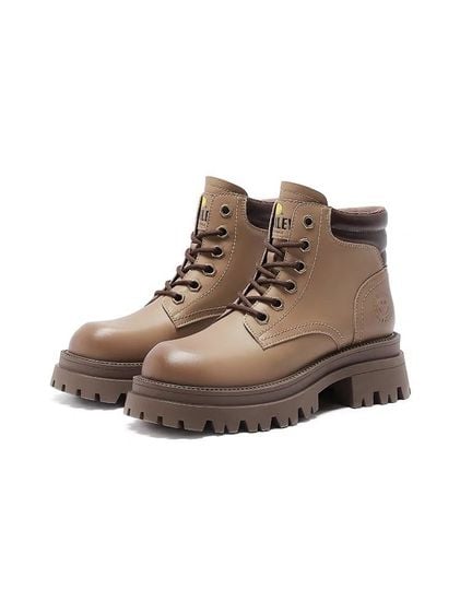 รองเท้าบูท อื่นๆ UK 3.5 | EU 36 | US 5 น้ำตาล Smiley Genuine leather grip work boot