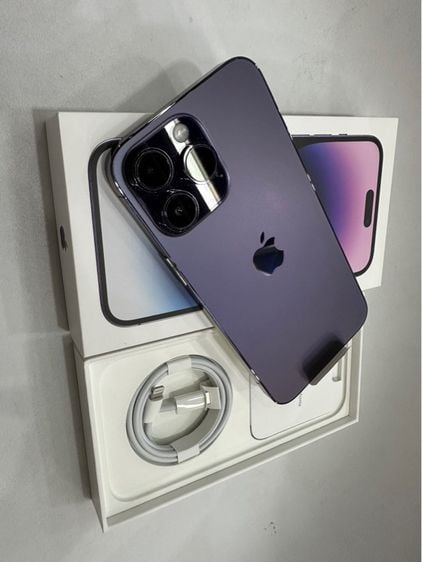 iPhone 14  Promax256GB สีม่วง เครื่องสวยมาก สภาพนางฟ้า รูปที่ 2