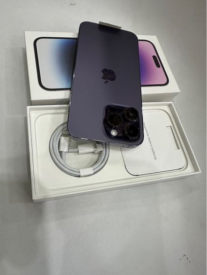 iPhone 14  Promax256GB สีม่วง เครื่องสวยมาก สภาพนางฟ้า รูปที่ 6