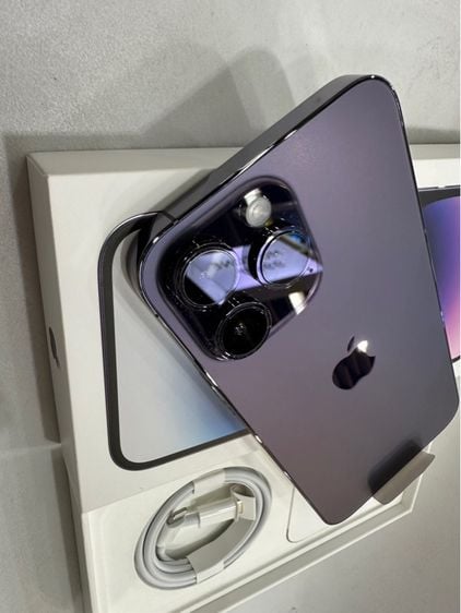 iPhone 14  Promax256GB สีม่วง เครื่องสวยมาก สภาพนางฟ้า รูปที่ 3