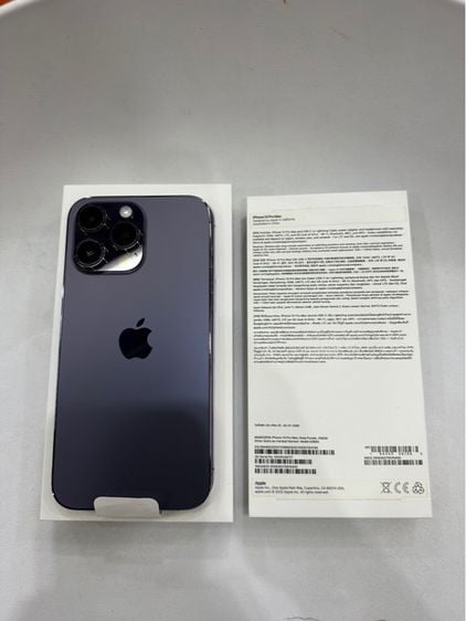 iPhone 14  Promax256GB สีม่วง เครื่องสวยมาก สภาพนางฟ้า รูปที่ 8