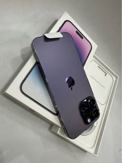 iPhone 14  Promax128GB สีม่วง เครื่องสวยมาก สภาพนางฟ้า รูปที่ 1