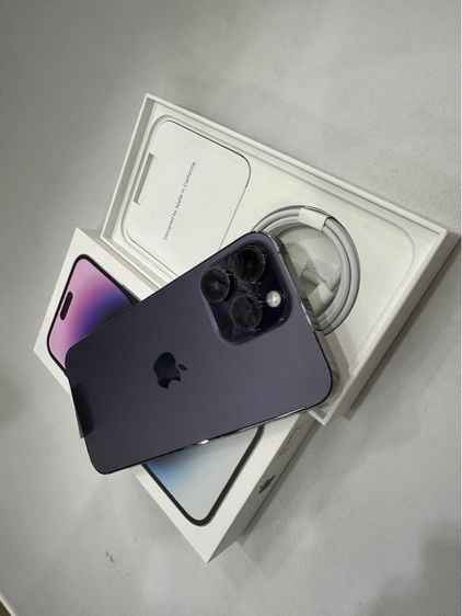 iPhone 14  Promax128GB สีม่วง เครื่องสวยมาก สภาพนางฟ้า รูปที่ 5