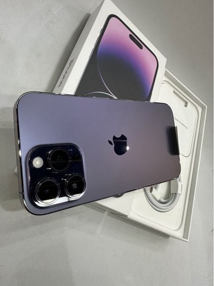 iPhone 14  Promax128GB สีม่วง เครื่องสวยมาก สภาพนางฟ้า รูปที่ 3