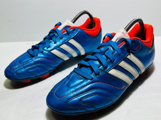 ขายรองเท้าฟุตบอลชาย Adidas 11 Pro Upper หนังฟอกนุ่นๆสภาพสวยไซส์ 42 JP 265 เดิมๆสภาพดีมากๆพร้อมใช้งาน รูปที่ 4