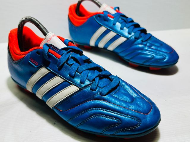 ขายรองเท้าฟุตบอลชาย Adidas 11 Pro Upper หนังฟอกนุ่นๆสภาพสวยไซส์ 42 JP 265 เดิมๆสภาพดีมากๆพร้อมใช้งาน รูปที่ 2