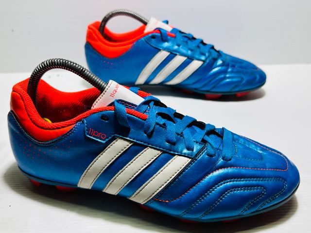 ขายรองเท้าฟุตบอลชาย Adidas 11 Pro Upper หนังฟอกนุ่นๆสภาพสวยไซส์ 42 JP 265 เดิมๆสภาพดีมากๆพร้อมใช้งาน รูปที่ 6