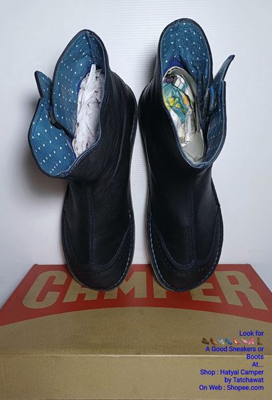 CAMPER Peu Boots 40EU(25.5cm) Original งาน Morocco ของแท้ มือ 2 สภาพใกล้เคียงของใหม่, รองเท้า CAMPER หนังแท้ พื้นเต็ม สภาพแทบไม่ต่างจากมือ 1 รูปที่ 8
