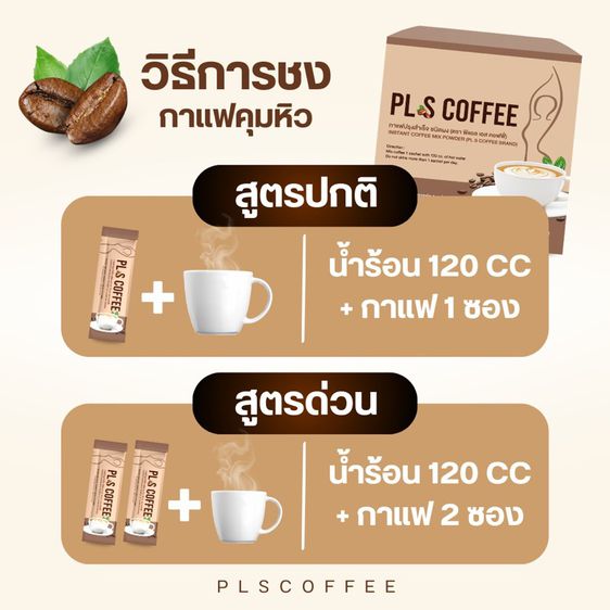 กาแฟคุมหิว pl s coffee รูปที่ 12