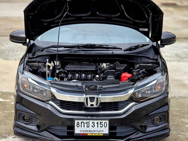 Honda City 2019 1.5 V Plus i-VTEC Sedan ดีเซล ไม่ติดแก๊ส เกียร์อัตโนมัติ ดำ รูปที่ 3