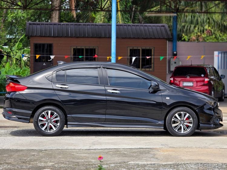 Honda City 2019 1.5 V Plus i-VTEC Sedan ดีเซล ไม่ติดแก๊ส เกียร์อัตโนมัติ ดำ รูปที่ 4
