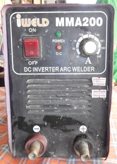 เครื่องเเชื่อมไฟฟ้า IWELD MMA200 รูปที่ 4