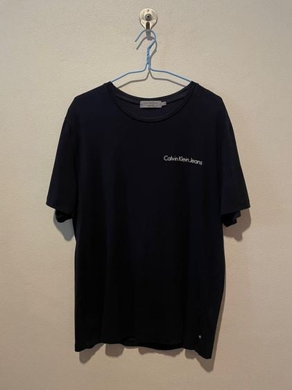 Calvin Klein เสื้อทีเชิ้ต M ดำ แขนสั้น CK T-shirt
