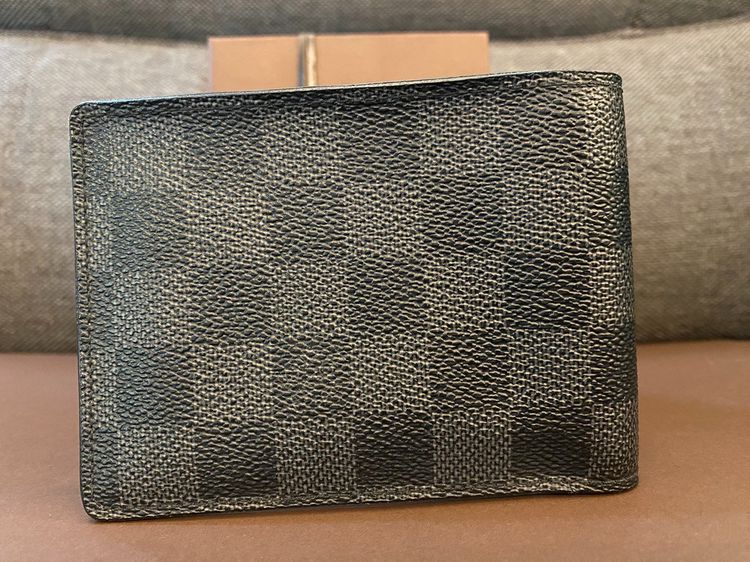 ขายLouis Vuitton Multiple wallet Used Like New ของแท้ จากShop Paris Yr2010   รูปที่ 12