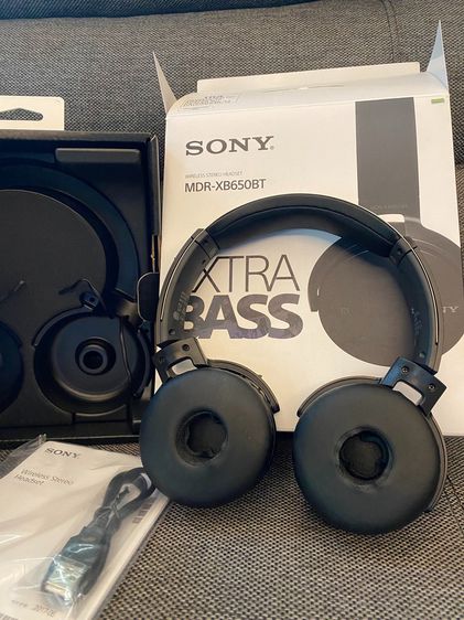ขาย SONY หูฟังไร้สาย EXTRA BASS™ มือสองสภาพใหม่ (สีดำ) รุ่น MDR-XB650B รูปที่ 6