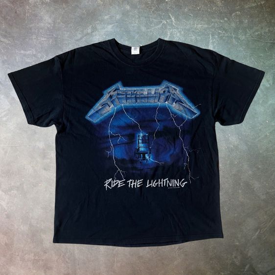 Metallica Ride The Lightning t shirt รูปที่ 1