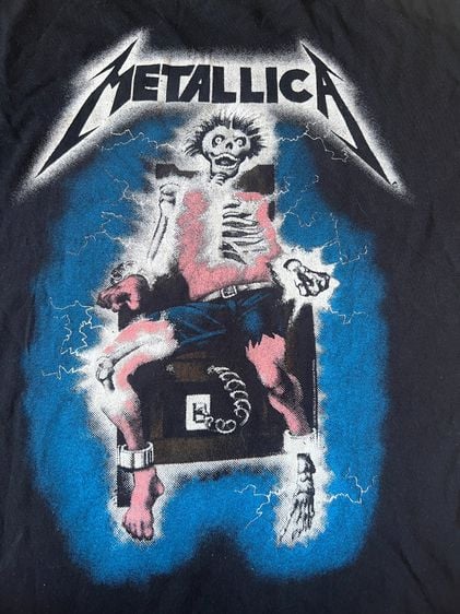 Metallica Ride The Lightning t shirt รูปที่ 3