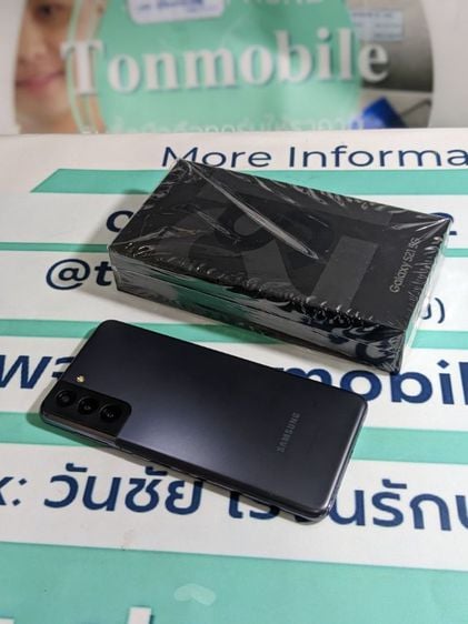 ขาย  เทิร์น Samsung Galaxy S21 5G 128 Gb Black ศูนย์ไทย อุปกรณ์ครบยกกล่อง ขาดสายชาร์จ เพียง 6,590 บาท ครับ รูปที่ 2