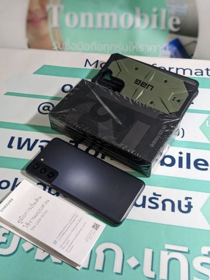 ขาย  เทิร์น Samsung Galaxy S21 5G 128 Gb Black ศูนย์ไทย อุปกรณ์ครบยกกล่อง ขาดสายชาร์จ เพียง 6,590 บาท ครับ รูปที่ 1