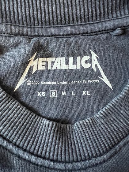 Metallica Ride The Lightning sweater รูปที่ 5