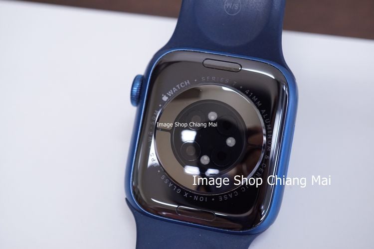 Apple Watch Series 7 GPS 41MM Blue ครบกล่อง รูปที่ 2