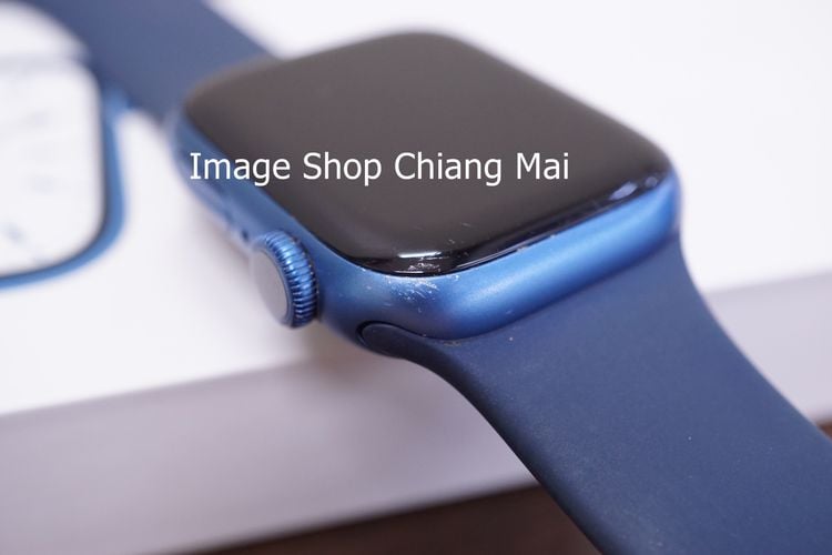 Apple Watch Series 7 GPS 41MM Blue ครบกล่อง รูปที่ 7