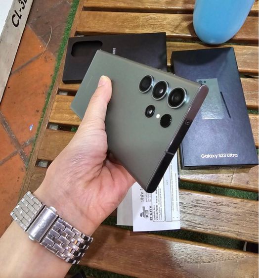 Samsung S23 Ultra 5G 256g สีเขียวมือ2สวยมากครบกล่อง มีประกันศูนย์เหลือถึง กุมภาพันธ์68 รับเทิน รับบัตรเครดิตจ้า  รูปที่ 9
