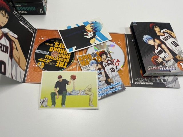 DVD BOX SET Season 1- คุโรโกะ โนะ บาสเก็ต นายจืดพลิกสังเวียนบาส (kuroko no basket) รูปที่ 3