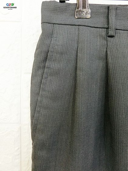 GIVENCHY PARIS  แท้ เอว32 กางเกงสแลคขายาวสปอตคลาสสิก รูปที่ 3