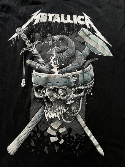 Metallica Skull 2020 tshirt รูปที่ 2