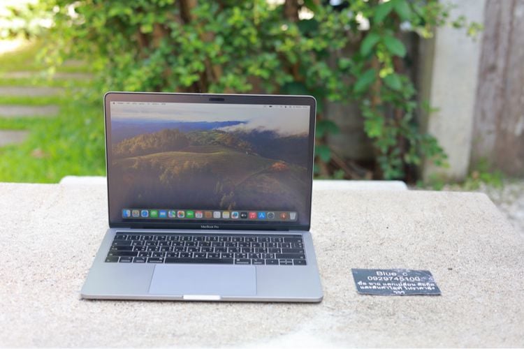 Apple แมค โอเอส 8 กิกะไบต์ USB ไม่ใช่ MacBook Pro 13 inch 2019 Ram 8G SSD 250G Space Grey สภาพสวย
