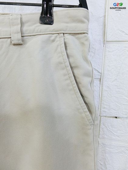 THOMAS BURBERRY แท้ เอว30 กางเกงชิโน่ขายาวคลาสสิกวินเทส รูปที่ 3