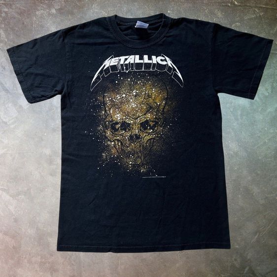 อื่นๆ เสื้อทีเชิ้ต ดำ แขนสั้น Metallica Skull t-shirt
