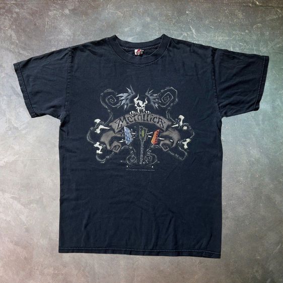 Metallica Vulture Guitars t-shirt รูปที่ 1