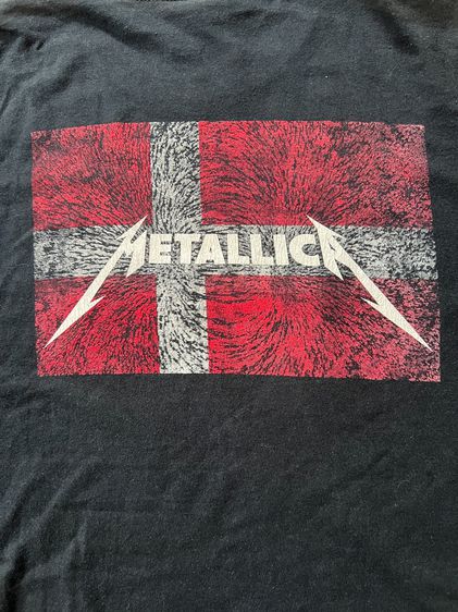 Metallica Death Magnetic Denmark t-shirt รูปที่ 2