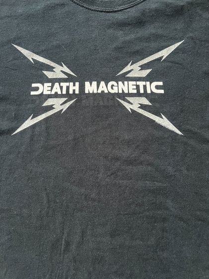 Metallica Death Magnetic Denmark t-shirt รูปที่ 3