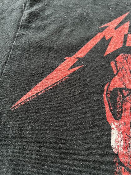 Metallica Worldwired Royal Arena Denmark 2017 t-shirt รูปที่ 4