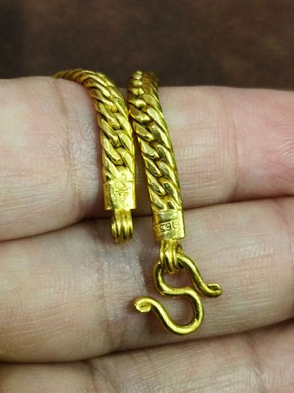 (ก.005) สร้อยเเขนทอง 96.5 งานตัน สวย ทน รูปที่ 4