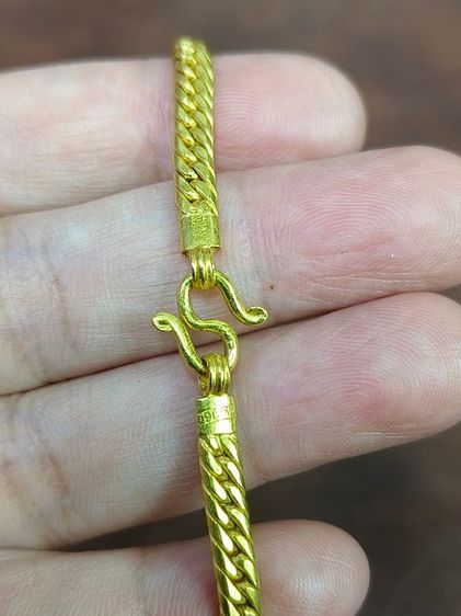 (ก.005) สร้อยเเขนทอง 96.5 งานตัน สวย ทน รูปที่ 11